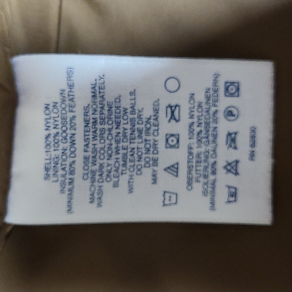 Lands End Men's Down Vest size Large - Picture 3 of 9